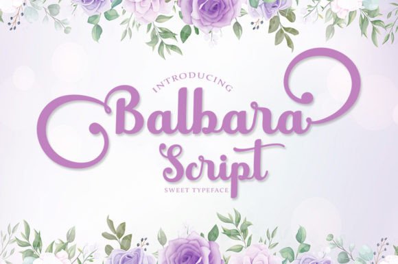Balbara Script Font - Preview 6