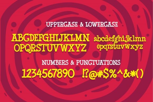 Berry Merry Font - Preview 1