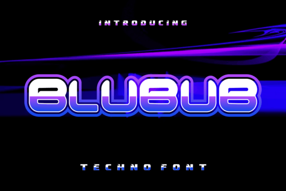 Blubub Font - Preview 1
