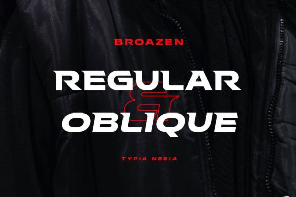 Broaven Font - Preview 1