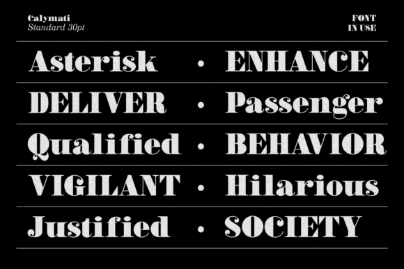 Calymati Font - Preview 2