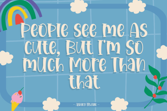 Cashmere Sweater Font - Preview 1