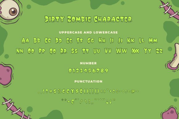 Dirty Zombie Font - Preview 5