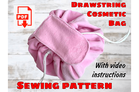 Drawstring Cosmetic Bag