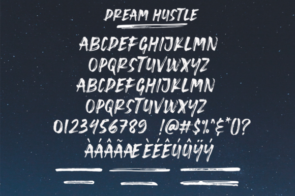 Dream Hustle Font - Preview 6