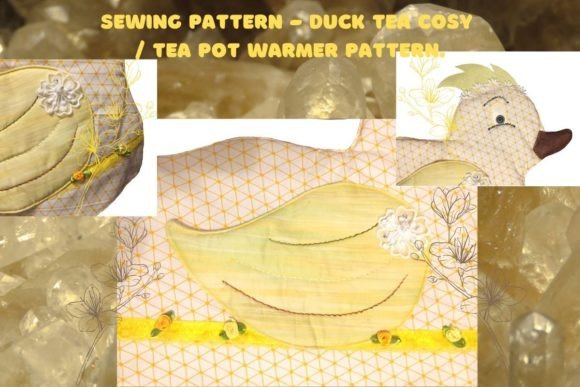 Duck Tea Pot Cover Sewing Pdf Pattern