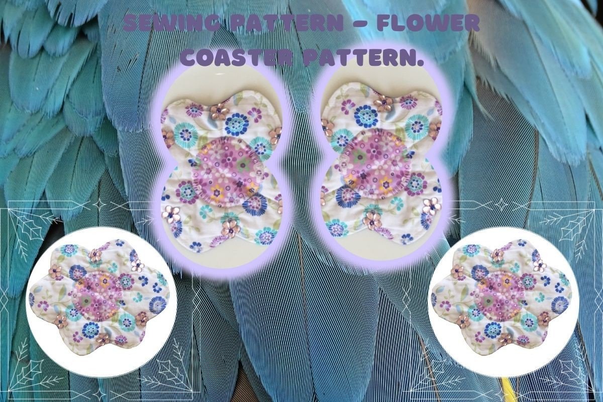 Flower Coaster Sewing Pattern