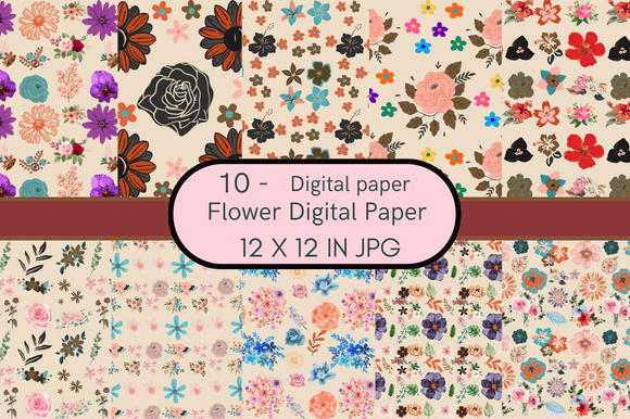 Flowers Graphic by Alterox · Creative Fabrica