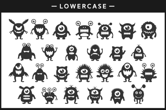 Funny Monsters Font - Preview 4