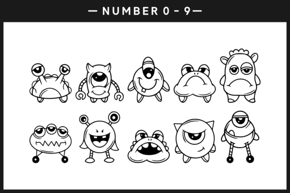 Funny Monsters Font - Preview 5