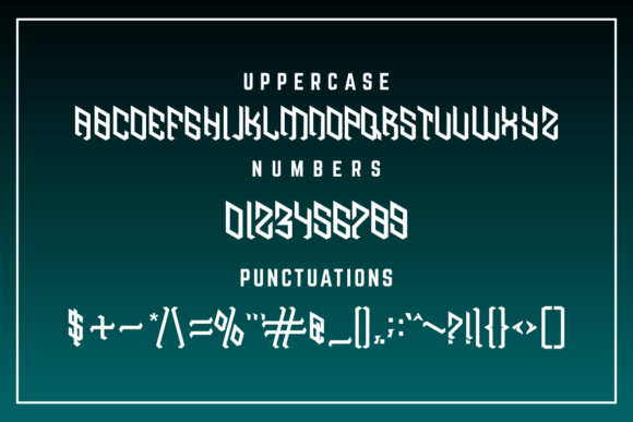 Gahara Font PNG with transparent background - Preview 2