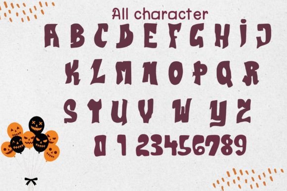 Ghoulish Font - Preview 2