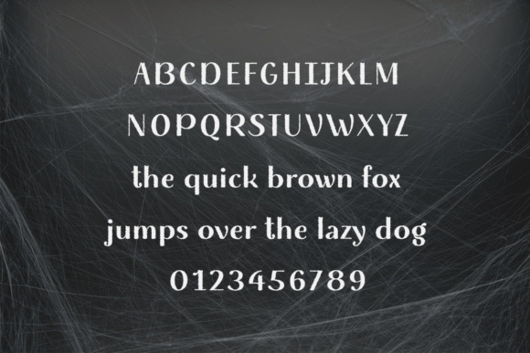 Halloween in Autumn Font PNG with transparent background - Preview 2