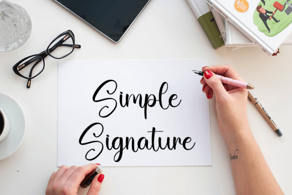 Hello September Font - Preview 6
