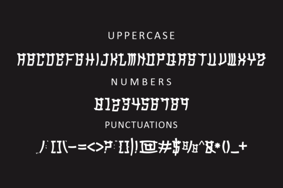 Kamigana Font PNG with transparent background - Preview 2