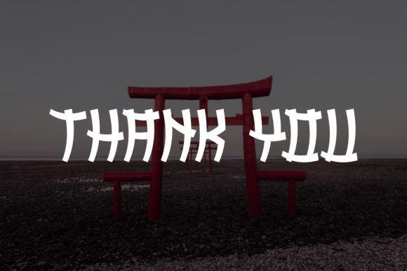 Kamigana Font PNG with transparent background - Preview 3