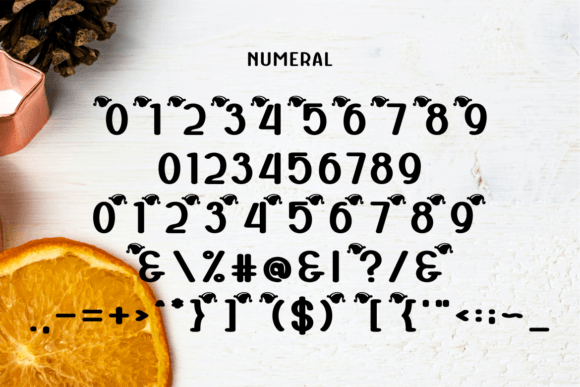 Orheka Font PNG with transparent background - Preview 5