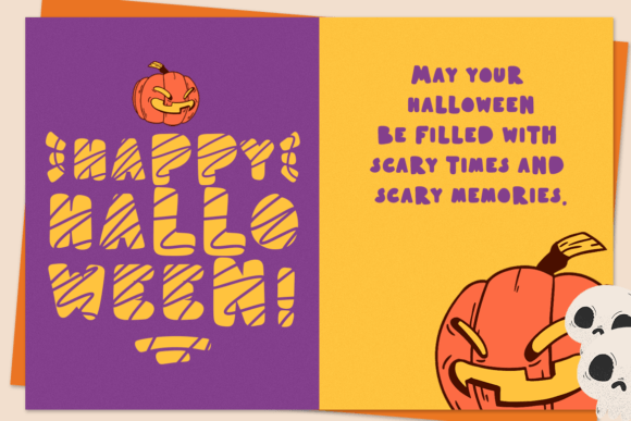 Pumpkin Games Font PNG with transparent background - Preview 5