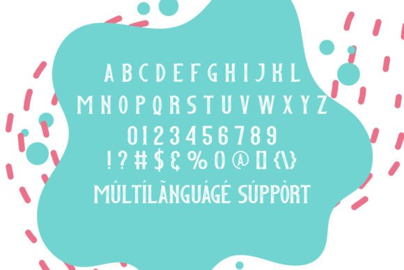 Second World Font PNG with transparent background - Preview 3