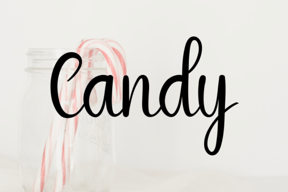 Simple Signature Font PNG with transparent background - Preview 1