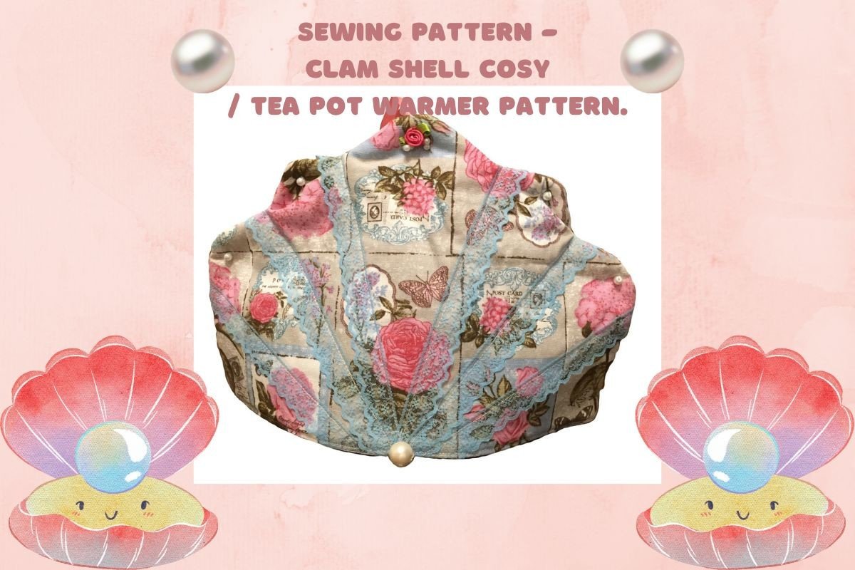 Vintage Clam Shell Teapot Cosy PDF