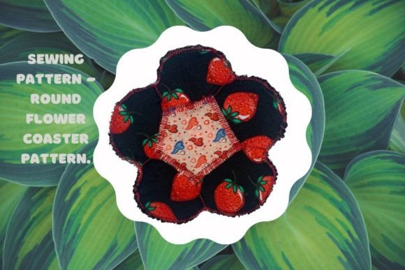 Woodland Flower Coaster Sewing Pattern