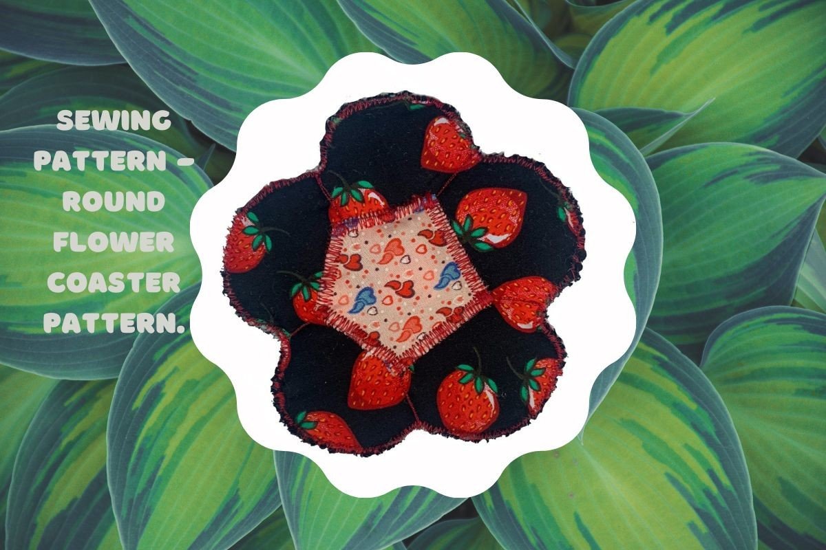 Woodland Flower Coaster Sewing Pattern