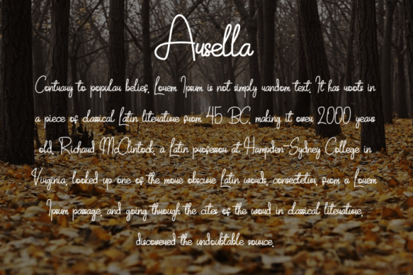 Arsella Font - Preview 3