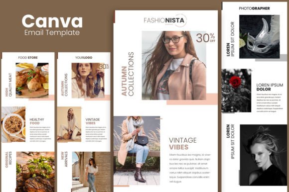 Canva Email Marketing Template Graphics