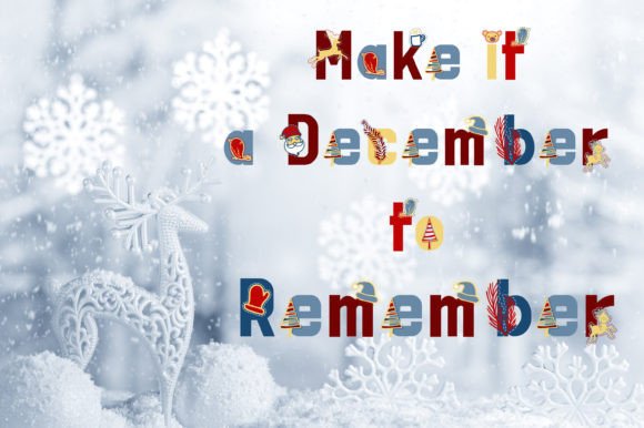 Christmas Deco Font - Preview 6