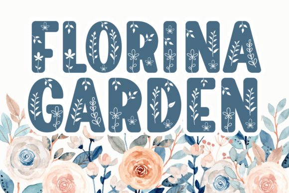 Genta Lovena Font PNG with transparent background - Preview 2