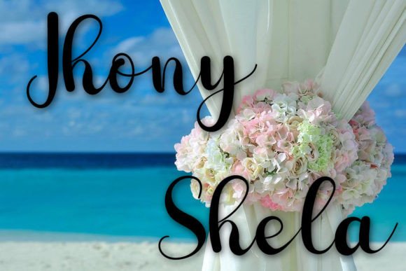 Happy Wedding Font - Preview 3