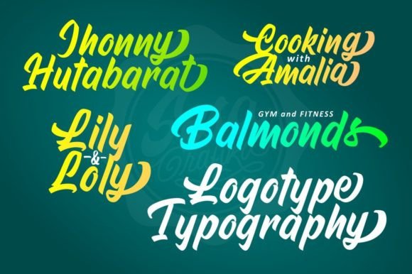 Masbrushy Font PNG with transparent background - Preview 3