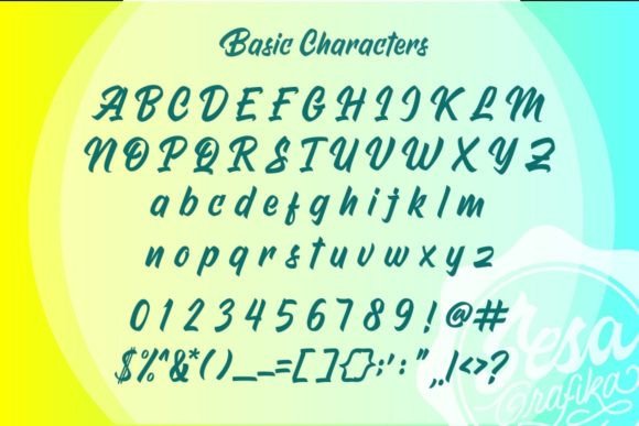 Masbrushy Font PNG with transparent background - Preview 5
