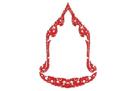 Sacred Thai Pattern Frame