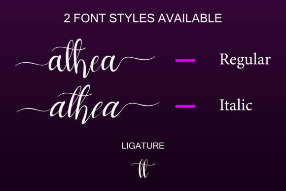 Athea Font - Preview 5