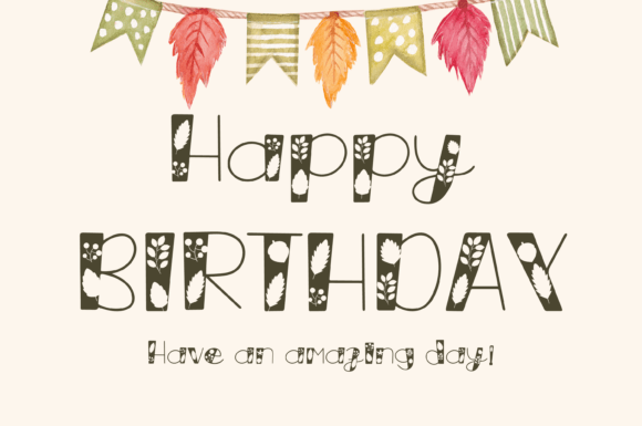 Autumn November Font - Preview 5