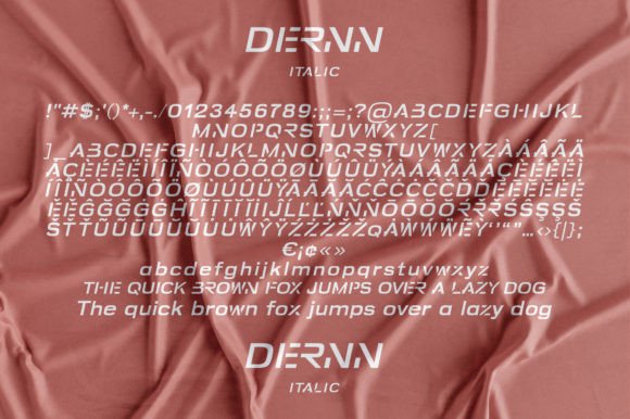 Dernn Font - Preview 5
