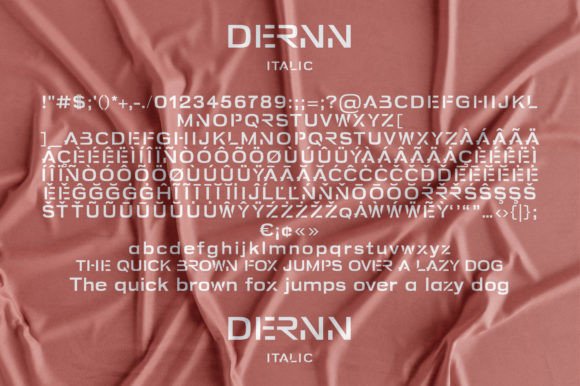 Dernn Font - Preview 6