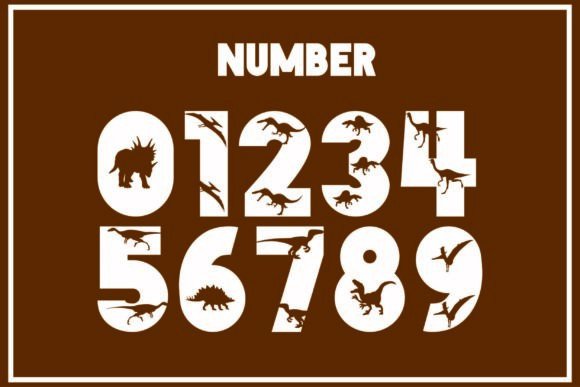 Dinosaur Font - Preview 2