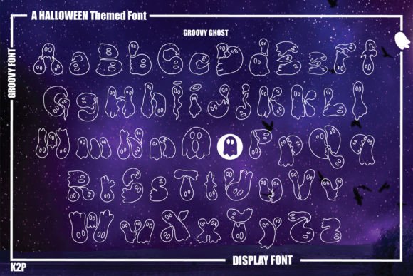 Groovy Ghost Font - Preview 1