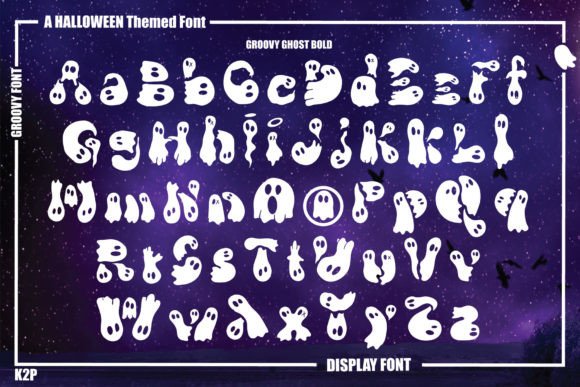 Groovy Ghost Font - Preview 2