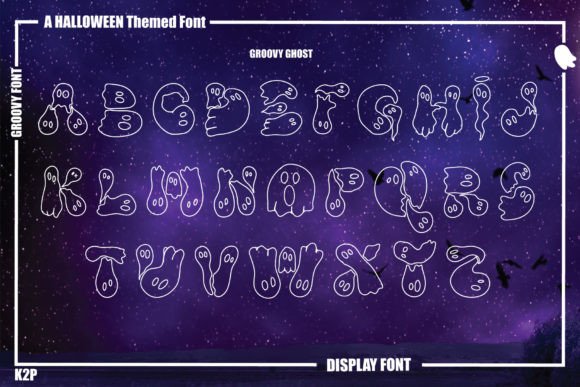 Groovy Ghost Font - Preview 3