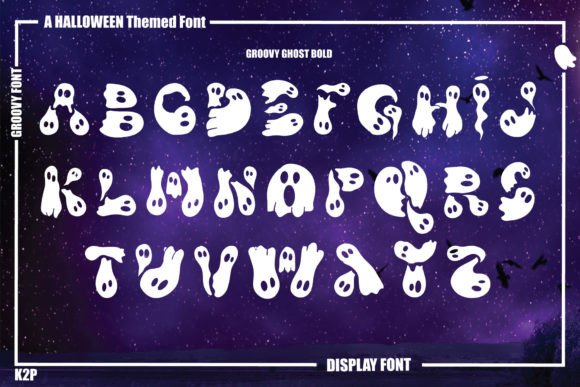 Groovy Ghost Font - Preview 4