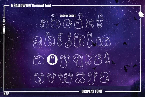 Groovy Ghost Font - Preview 5