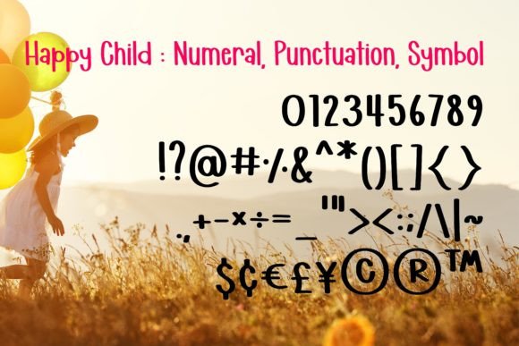 Happy Child Font - Preview 3
