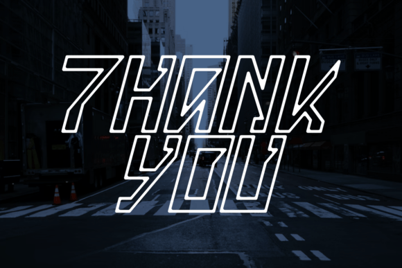 Kroco Line Font PNG with transparent background - Preview 3