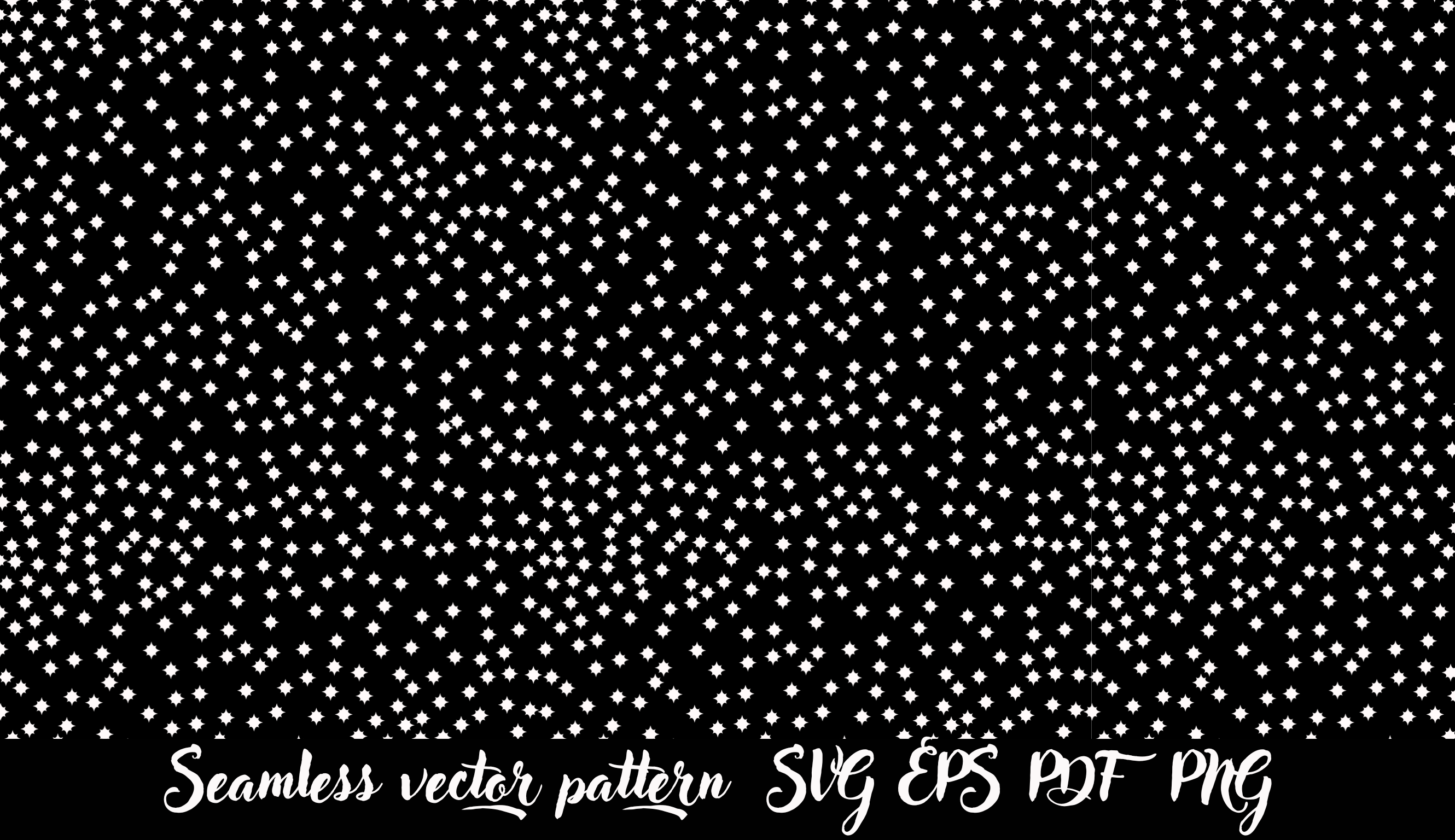 Small Withe Stars Little White Stars on Black Background Graphic by aneisspiaf · Creative ...