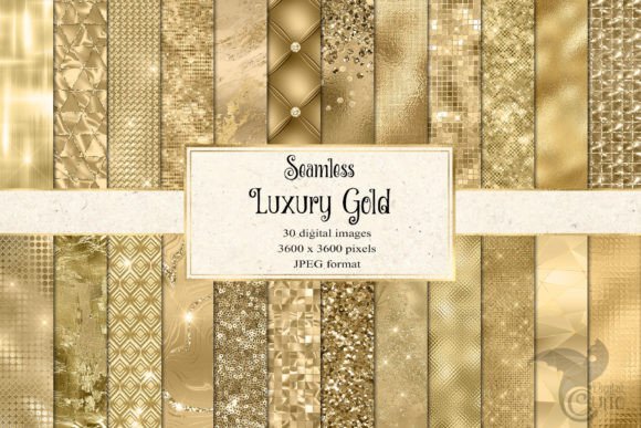 Luxury Gold Digital Paper