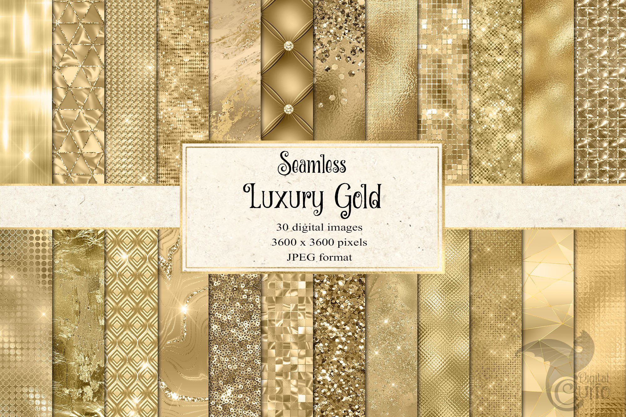 Luxury Gold Digital Paper